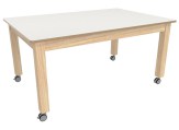 Natuurlijk Tafel wit bladTangara Groothandel voor Kinderopvang inrichtingen2